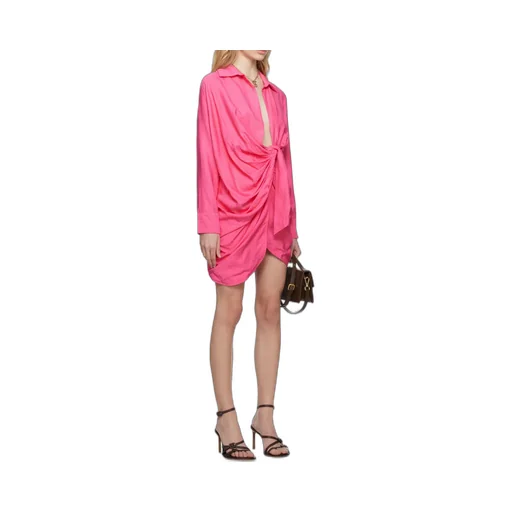 Bahia Tied Long-Sleeved Dress