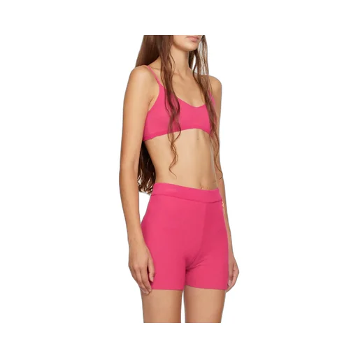 Pralu Logo-Plaque Cropped Top