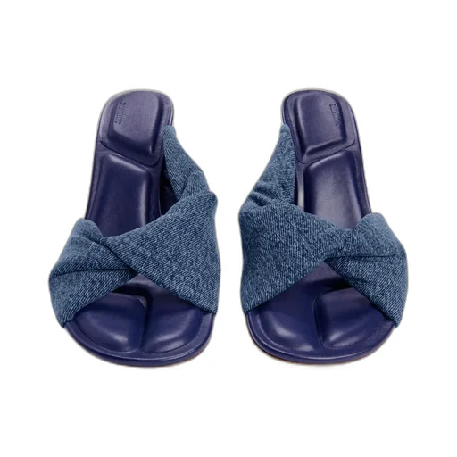 Twist Open Toe Mules