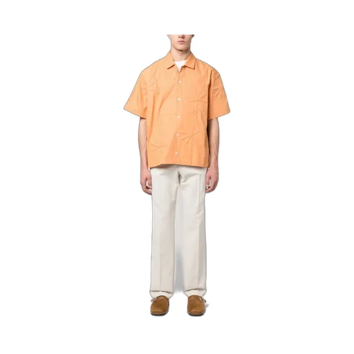 Le Pantalon Feijoa Mid-Rise Straight-Leg Trousers