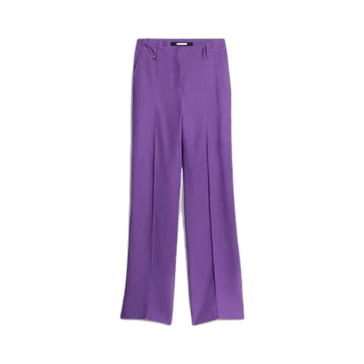 Mid-Rise Straight-Leg Trousers
