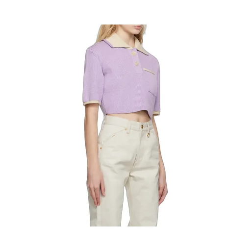 Le Polo Ribbed Knit Top