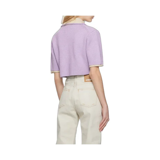 Le Polo Ribbed Knit Top