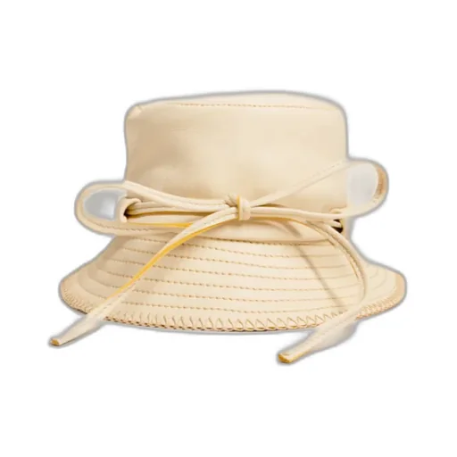 Tie-Fastening Bucket Hat