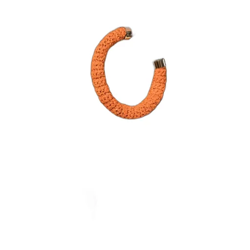 Les CrÉOles Raphia Hoop Earrings