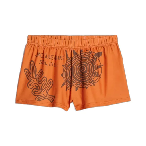 Graphic Printed Swimming Shorts