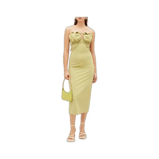 Strapless Cut-Out Detail Dress