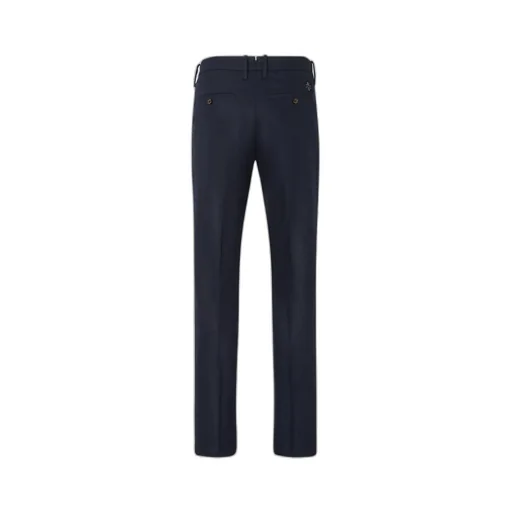 Virgin Wool-Blend Trousers