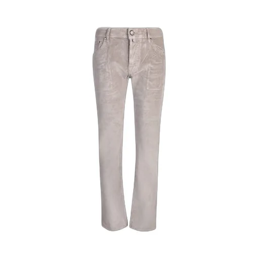 Logo Patch Corduroy Trousers