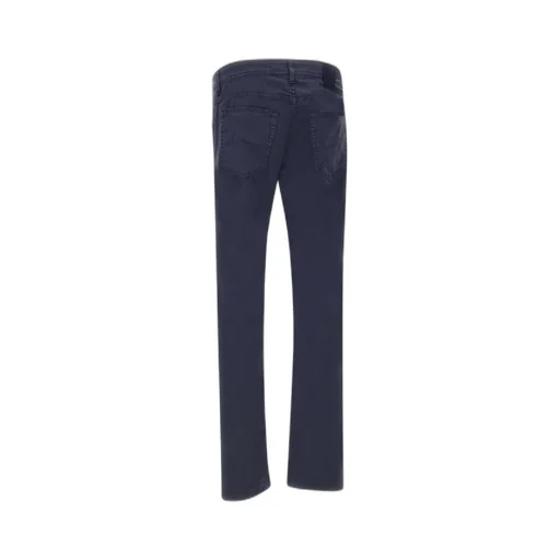 Logo-Patch Straight-Leg Trousers