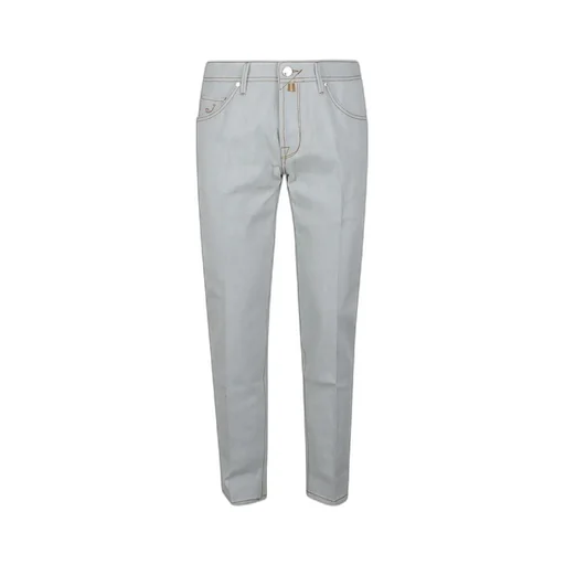 Logo Patch Straight-Leg Jeans