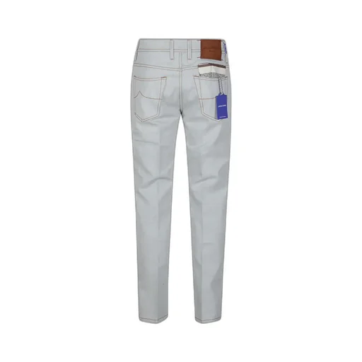 Logo Patch Straight-Leg Jeans