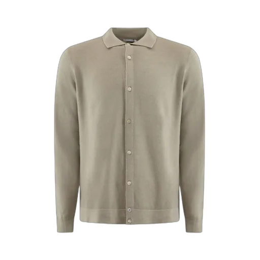 Long-Sleeved Knitted Shirt