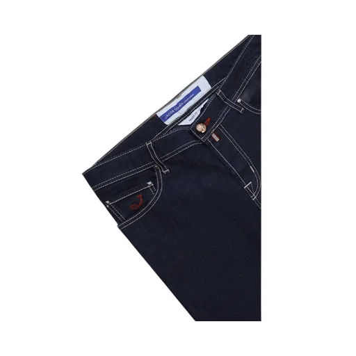 Logo Patch Straight-Leg Jeans
