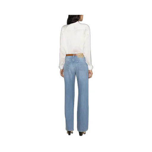 Hailey High-Rise Straight-Leg Jeans