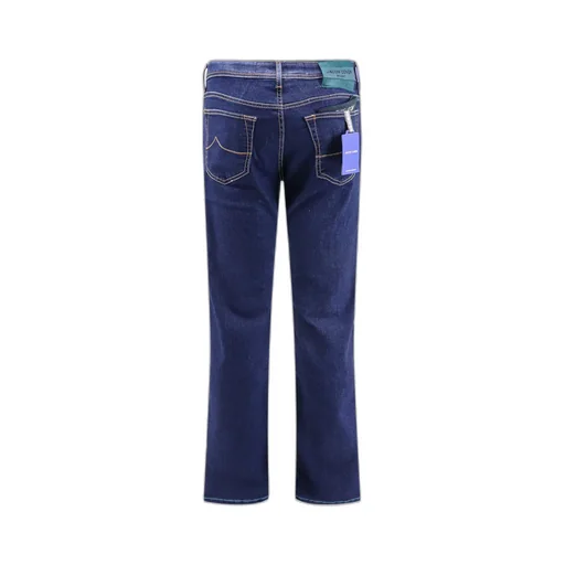 Bard Logo-Patch Low-Rise Slim-Fit Jeans