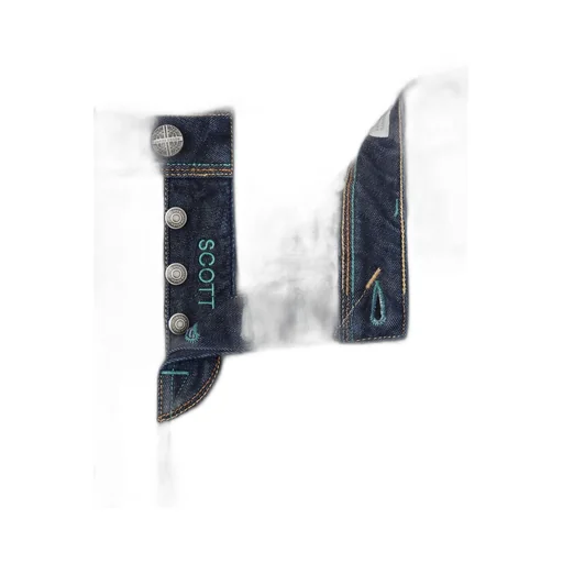 Logo Patch Straight-Leg Jeans