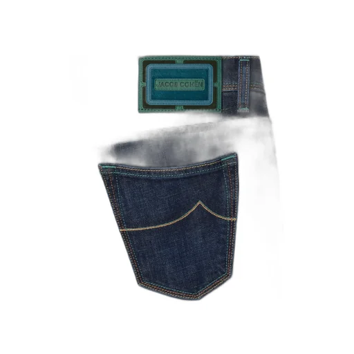 Logo Patch Straight-Leg Jeans