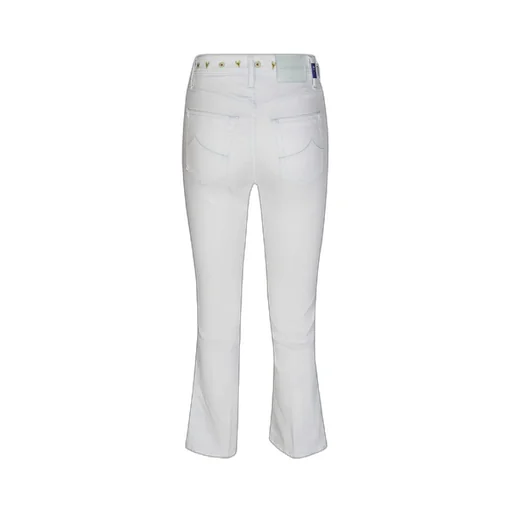 Logo Patch Flared Jeans