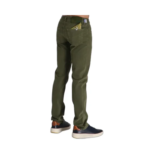Logo-Patch Straight-Leg Jeans