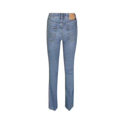 Logo Patch Bootcut Jeans