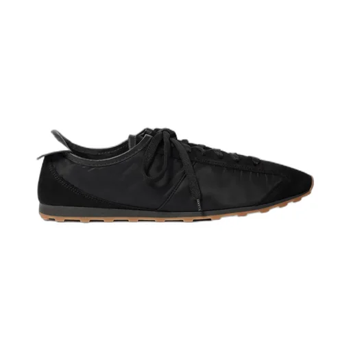 Pointed-Toe Tennis Sneakers