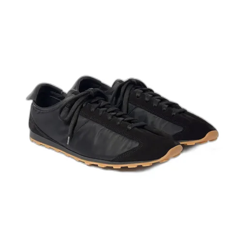 Pointed-Toe Tennis Sneakers