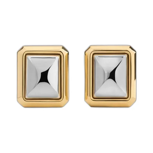 The Carré Drop Earrings