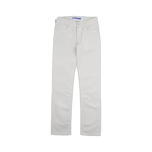 Logo Patch Straight Leg Trousers