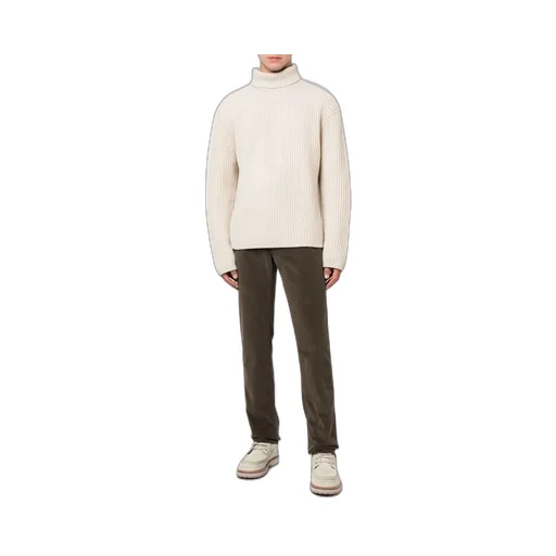 Logo Patch Low-Rise Corduroy Trousers