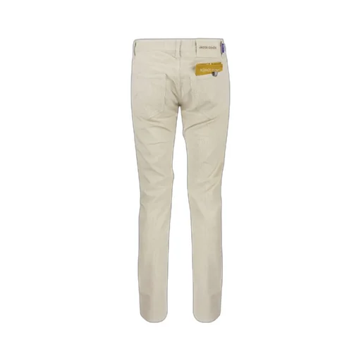 Logo Patch Low-Rise Corduroy Trousers