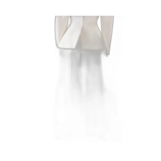 Curved Casual Pants