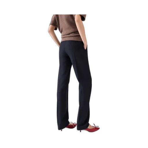 Straight-Leg Trousers