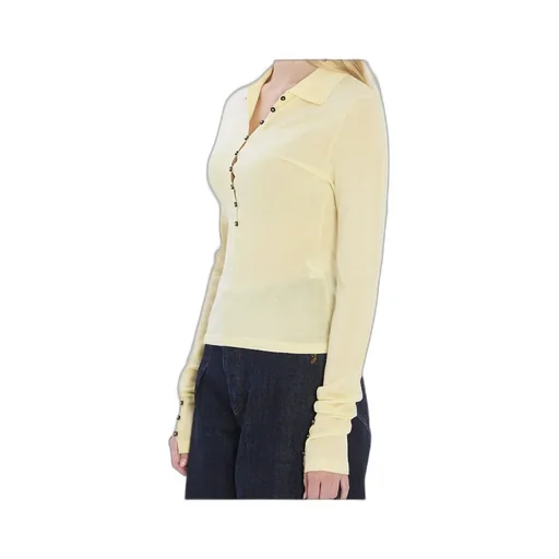 Long-Sleeved Knitted Top