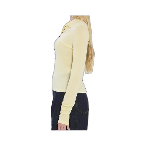 Long-Sleeved Knitted Top