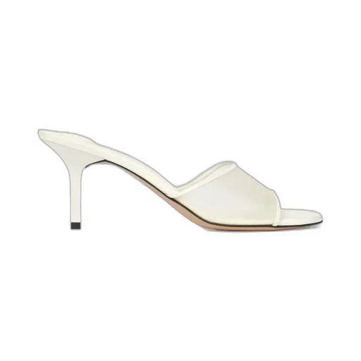 Open Toe Stiletto Heel Mules