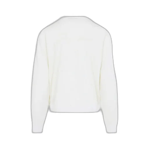 Logo Embroidered Long-Sleeved Sweater