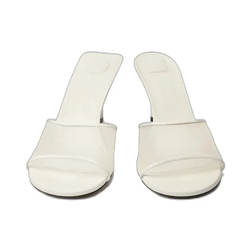 Round-Toe High-Heeled Sandals