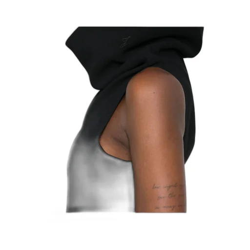 Cowl-Neck Sleeveless Midi Dress