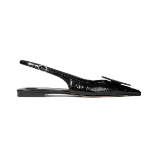 Duelo Leather Flat Pumps