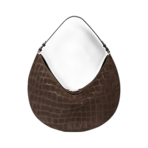 The Ovalo Logo Embossed Shoulder Bag