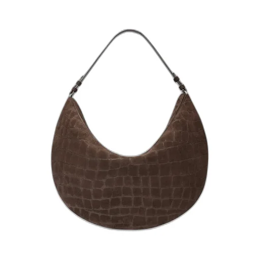 The Ovalo Logo Embossed Shoulder Bag