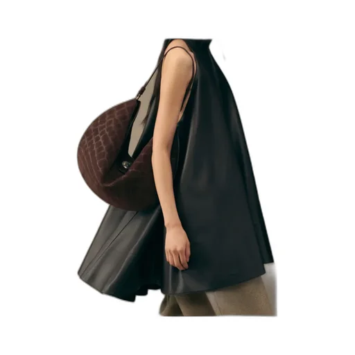 The Ovalo Logo Embossed Shoulder Bag