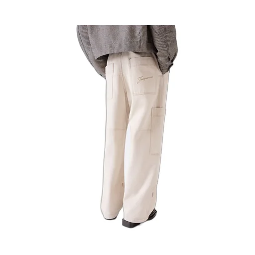 The Carré De-NÎMes Denim Cargo Pants
