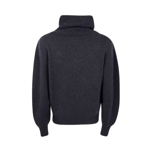 Logo-Embroidered Wool Sweater