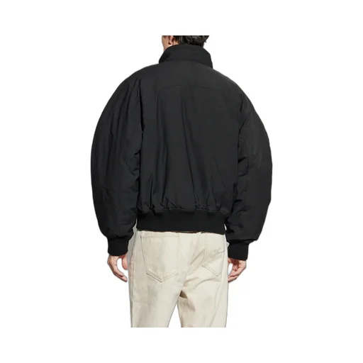 High-Neck Zipped Jacket