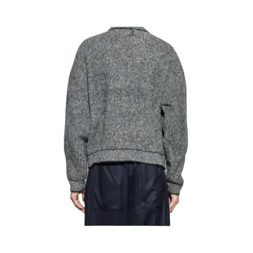 Round Neck Knitted Jumper