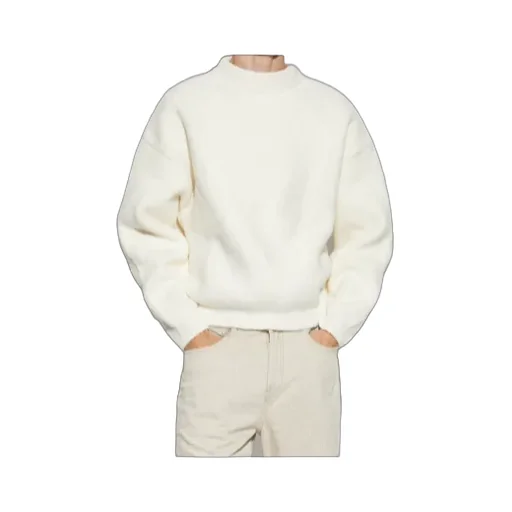 Round Neck Knitted Jumper
