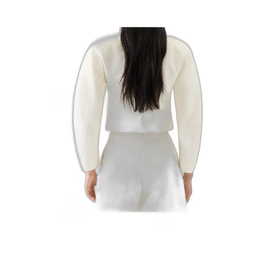 Cropped Cardigan Jacket
