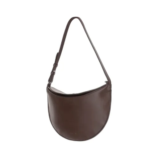 Logo Embossed Shoulder Bag